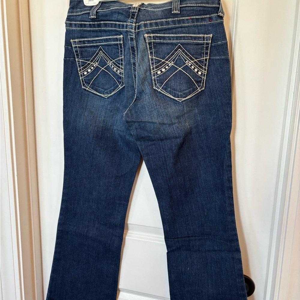 Ariat Women's Flare Jeans - Dark Blue